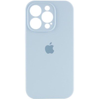 Чохол Silicone Case Full Camera Protective (AA) для Apple iPhone 15 Pro (6.1") Блакитний / Sweet Blue Чохол Silicone Case Full Camera Protective (AA) для Apple iPhone 15 Pro (6.1") Блакитний / Sweet Blue