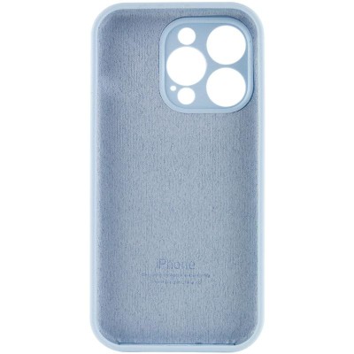 Чохол Silicone Case Full Camera Protective (AA) для Apple iPhone 15 Pro (6.1") Блакитний / Sweet Blue Чохол Silicone Case Full Camera Protective (AA) для Apple iPhone 15 Pro (6.1") Блакитний / Sweet Blue
