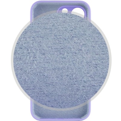 Чохол Silicone Case Full Camera Protective (AA) для Apple iPhone 15 Pro (6.1") Бузковий / Dasheen
