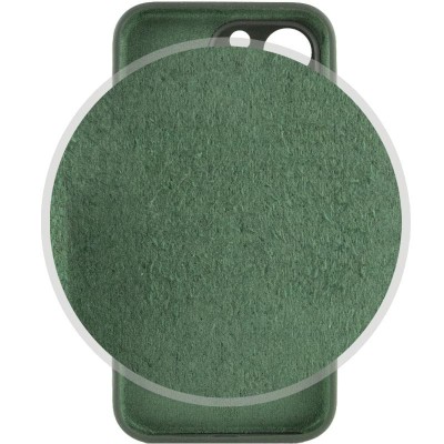 Чохол Silicone Case Full Camera Protective (AA) для Apple iPhone 15 Pro (6.1") Зелений / Cyprus Green