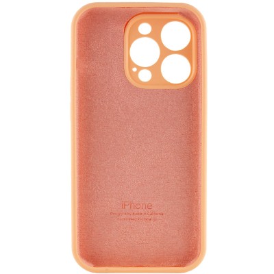 Чохол Silicone Case Full Camera Protective (AA) для Apple iPhone 15 Pro (6.1") Помаранчевий / Cantaloupe Чохол Silicone Case Full Camera Protective (AA) для Apple iPhone 15 Pro (6.1") Помаранчевий / Cantaloupe
