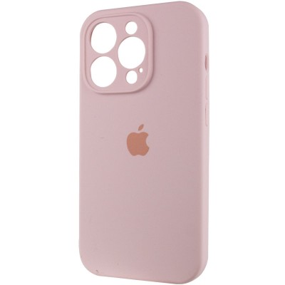 Чохол Silicone Case Full Camera Protective (AA) для Apple iPhone 15 Pro (6.1") Рожевий / Chalk Pink Чохол Silicone Case Full Camera Protective (AA) для Apple iPhone 15 Pro (6.1") Рожевий / Chalk Pink