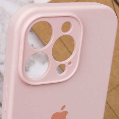 Чохол Silicone Case Full Camera Protective (AA) для Apple iPhone 15 Pro (6.1") Рожевий / Chalk Pink Чохол Silicone Case Full Camera Protective (AA) для Apple iPhone 15 Pro (6.1") Рожевий / Chalk Pink