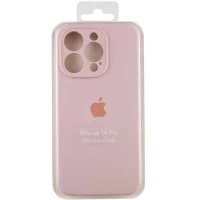Чохол Silicone Case Full Camera Protective (AA) для Apple iPhone 15 Pro (6.1") Рожевий / Chalk Pink Чохол Silicone Case Full Camera Protective (AA) для Apple iPhone 15 Pro (6.1") Рожевий / Chalk Pink