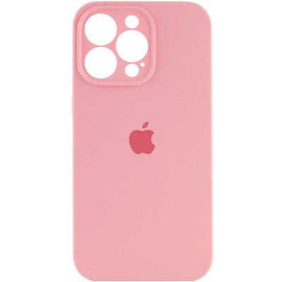 Чохол Silicone Case Full Camera Protective (AA) для Apple iPhone 15 Pro (6.1") Рожевий / Light pink Чохол Silicone Case Full Camera Protective (AA) для Apple iPhone 15 Pro (6.1") Рожевий / Light pink