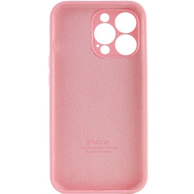 Чохол Silicone Case Full Camera Protective (AA) для Apple iPhone 15 Pro (6.1") Рожевий / Light pink Чохол Silicone Case Full Camera Protective (AA) для Apple iPhone 15 Pro (6.1") Рожевий / Light pink