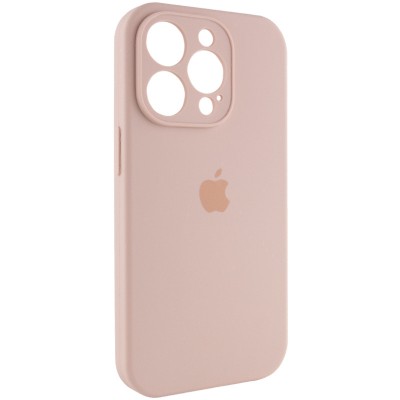 Чохол Silicone Case Full Camera Protective (AA) для Apple iPhone 15 Pro (6.1") Рожевий / Pink Sand Чохол Silicone Case Full Camera Protective (AA) для Apple iPhone 15 Pro (6.1") Рожевий / Pink Sand