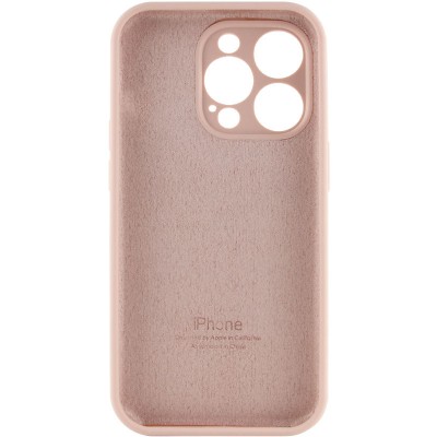 Чохол Silicone Case Full Camera Protective (AA) для Apple iPhone 15 Pro (6.1") Рожевий / Pink Sand Чохол Silicone Case Full Camera Protective (AA) для Apple iPhone 15 Pro (6.1") Рожевий / Pink Sand