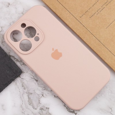 Чохол Silicone Case Full Camera Protective (AA) для Apple iPhone 15 Pro (6.1") Рожевий / Pink Sand Чохол Silicone Case Full Camera Protective (AA) для Apple iPhone 15 Pro (6.1") Рожевий / Pink Sand