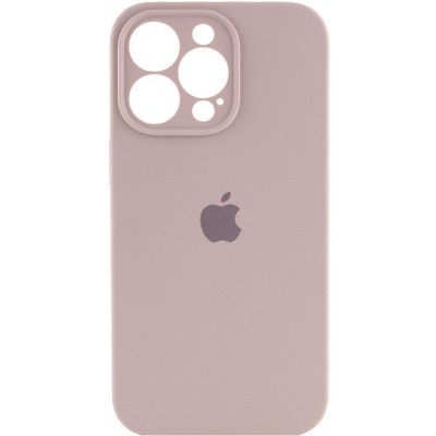 Чохол Silicone Case Full Camera Protective (AA) для Apple iPhone 15 Pro (6.1") Сірий / Lavender