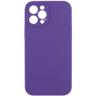 Чохол Silicone Case Full Camera Protective (AA) для Apple iPhone 15 Pro (6.1") Фіолетовий / Amethyst Чохол Silicone Case Full Camera Protective (AA) для Apple iPhone 15 Pro (6.1") Фіолетовий / Amethyst