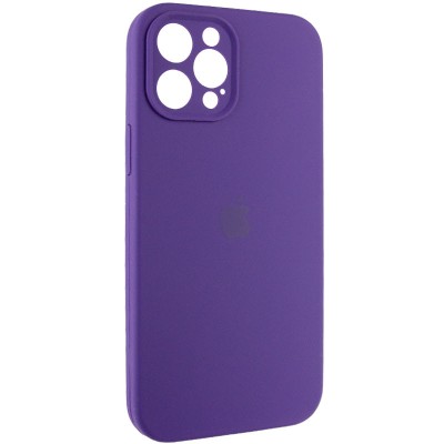 Чохол Silicone Case Full Camera Protective (AA) для Apple iPhone 15 Pro (6.1") Фіолетовий / Amethyst Чохол Silicone Case Full Camera Protective (AA) для Apple iPhone 15 Pro (6.1") Фіолетовий / Amethyst