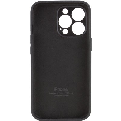 Чохол Silicone Case Full Camera Protective (AA) для Apple iPhone 15 Pro (6.1") Чорний / Black Чохол Silicone Case Full Camera Protective (AA) для Apple iPhone 15 Pro (6.1") Чорний / Black