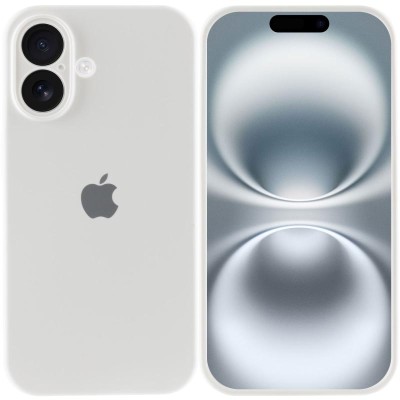 Чохол Silicone Case Full Camera Protective (AA) для Apple iPhone 16 (6.1") Білий / White Чохол Silicone Case Full Camera Protective (AA) для Apple iPhone 16 (6.1") Білий / White