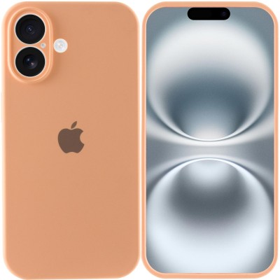 Чохол Silicone Case Full Camera Protective (AA) для Apple iPhone 16 (6.1") Помаранчевий / Cantaloupe Чохол Silicone Case Full Camera Protective (AA) для Apple iPhone 16 (6.1") Помаранчевий / Cantaloupe