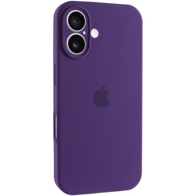 Чохол Silicone Case Full Camera Protective (AA) для Apple iPhone 16 (6.1") Фіолетовий / Amethyst Чохол Silicone Case Full Camera Protective (AA) для Apple iPhone 16 (6.1") Фіолетовий / Amethyst