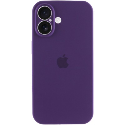 Чохол Silicone Case Full Camera Protective (AA) для Apple iPhone 16 (6.1") Фіолетовий / Amethyst Чохол Silicone Case Full Camera Protective (AA) для Apple iPhone 16 (6.1") Фіолетовий / Amethyst