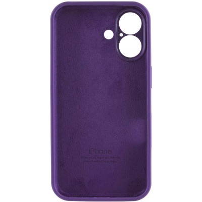 Чохол Silicone Case Full Camera Protective (AA) для Apple iPhone 16 (6.1") Фіолетовий / Amethyst Чохол Silicone Case Full Camera Protective (AA) для Apple iPhone 16 (6.1") Фіолетовий / Amethyst