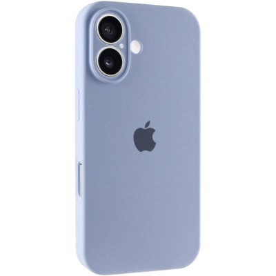 Чохол Silicone Case Full Camera Protective (AA) для Apple iPhone 16 Plus (6.7") Блакитний / Lilac Blue Чохол Silicone Case Full Camera Protective (AA) для Apple iPhone 16 Plus (6.7") Блакитний / Lilac Blue