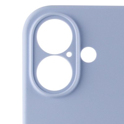 Чохол Silicone Case Full Camera Protective (AA) для Apple iPhone 16 Plus (6.7") Блакитний / Lilac Blue Чохол Silicone Case Full Camera Protective (AA) для Apple iPhone 16 Plus (6.7") Блакитний / Lilac Blue