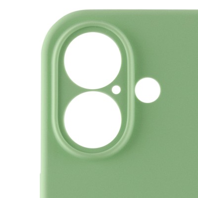 Чохол Silicone Case Full Camera Protective (AA) для Apple iPhone 16 Plus (6.7") М'ятний / Mint Чохол Silicone Case Full Camera Protective (AA) для Apple iPhone 16 Plus (6.7") М'ятний / Mint