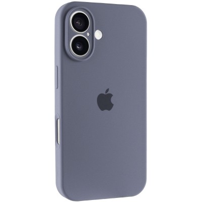 Чохол Silicone Case Full Camera Protective (AA) для Apple iPhone 16 Plus (6.7") Сірий / Lavender Gray Чохол Silicone Case Full Camera Protective (AA) для Apple iPhone 16 Plus (6.7") Сірий / Lavender Gray