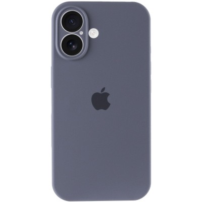 Чохол Silicone Case Full Camera Protective (AA) для Apple iPhone 16 Plus (6.7") Сірий / Lavender Gray Чохол Silicone Case Full Camera Protective (AA) для Apple iPhone 16 Plus (6.7") Сірий / Lavender Gray
