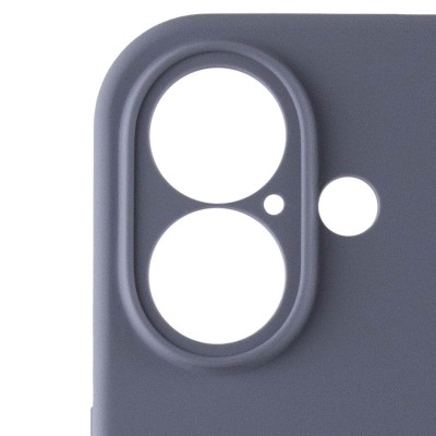 Чохол Silicone Case Full Camera Protective (AA) для Apple iPhone 16 Plus (6.7") Сірий / Lavender Gray Чохол Silicone Case Full Camera Protective (AA) для Apple iPhone 16 Plus (6.7") Сірий / Lavender Gray