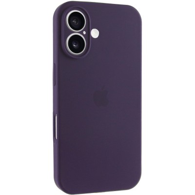 Чохол Silicone Case Full Camera Protective (AA) для Apple iPhone 16 Plus (6.7") Фіолетовий / Elderberry Чохол Silicone Case Full Camera Protective (AA) для Apple iPhone 16 Plus (6.7") Фіолетовий / Elderberry
