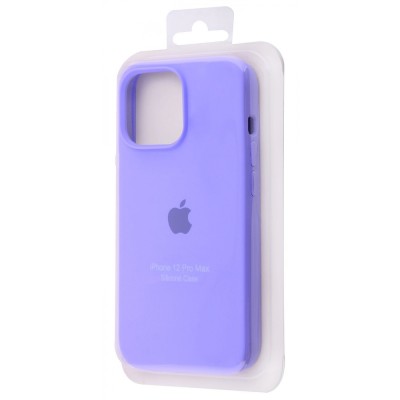 Чохол Silicone Case Full iPhone 12 Pro Max papaya