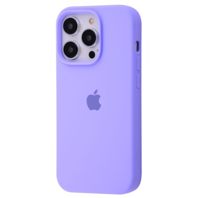 Чохол Silicone Case Full iPhone 14 Pro Max light purple