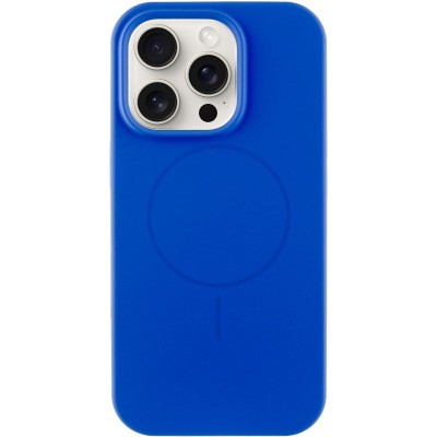 Чохол Silicone Case Full Protective (AA) NO LOGO with MagSafe для Apple iPhone 13 Pro (6.1") Синій / Capri Blue Чохол Silicone Case Full Protective (AA) NO LOGO with MagSafe для Apple iPhone 13 Pro (6.1") Синій / Capri Blue
