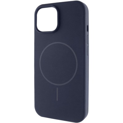Чохол Silicone Case Full Protective (AA) NO LOGO with MagSafe для Apple iPhone 14 Plus (6.7") Темно-синій / Midnight blue Чохол Silicone Case Full Protective (AA) NO LOGO with MagSafe для Apple iPhone 14 Plus (6.7") Темно-синій / Midnight blue
