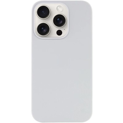 Чохол Silicone Case Full Protective (AA) NO LOGO для Apple iPhone 15 Pro (6.1") Білий / White Чохол Silicone Case Full Protective (AA) NO LOGO для Apple iPhone 15 Pro (6.1") Білий / White