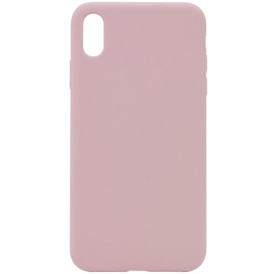 Чохол Silicone Case Full Protective (AA) NO LOGO для Apple iPhone XR (6.1") Рожевий / Pink Sand