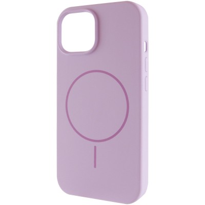Чохол Silicone Case Full Protective (AA) NO LOGO with MagSafe для Apple iPhone 15 (6.1") Бузковий / Lilac Чохол Silicone Case Full Protective (AA) NO LOGO with MagSafe для Apple iPhone 15 (6.1") Бузковий / Lilac