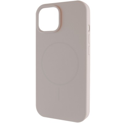 Чохол Silicone Case Full Protective (AA) NO LOGO with MagSafe для Apple iPhone 15 Plus (6.7") Сірий / Light Grey Чохол Silicone Case Full Protective (AA) NO LOGO with MagSafe для Apple iPhone 15 Plus (6.7") Сірий / Light Grey