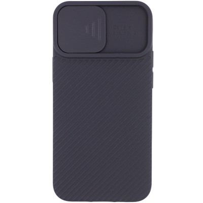 Чехол Camshield Square TPU со шторкой для камеры для Apple iPhone 12 Pro / 12 (6.1") Черный Чехол Camshield Square TPU со шторкой для камеры для Apple iPhone 12 Pro / 12 (6.1") Черный