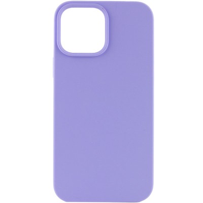 Чохол Silicone Case Full Protective (AA) NO LOGO для Apple iPhone 12 Pro Max (6.7") Бузковий / Dasheen Чохол Silicone Case Full Protective (AA) NO LOGO для Apple iPhone 12 Pro Max (6.7") Бузковий / Dasheen