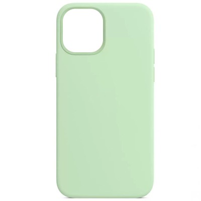 Чохол Silicone Case Full Protective (AA) NO LOGO для Apple iPhone 13 (6.1") Зелений / Pistachio Чохол Silicone Case Full Protective (AA) NO LOGO для Apple iPhone 13 (6.1") Зелений / Pistachio