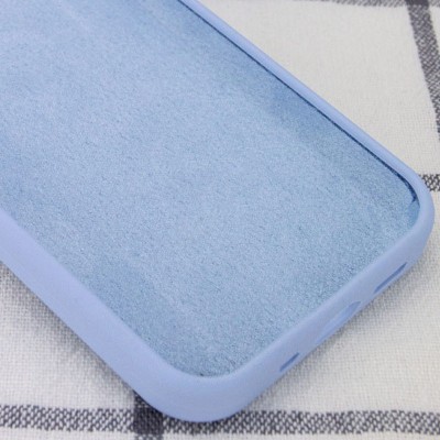 Чохол Silicone Case Full Protective (AA) NO LOGO для Apple iPhone 14 Pro (6.1") Блакитний / Lilac Blue Чохол Silicone Case Full Protective (AA) NO LOGO для Apple iPhone 14 Pro (6.1") Блакитний / Lilac Blue