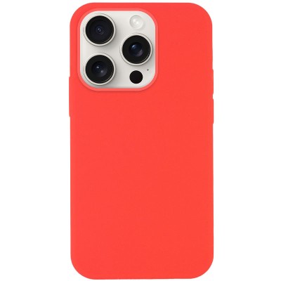 Чохол Silicone Case Full Protective (AA) NO LOGO для Apple iPhone 14 Pro (6.1") Кавуновий / Watermelon red Чохол Silicone Case Full Protective (AA) NO LOGO для Apple iPhone 14 Pro (6.1") Кавуновий / Watermelon red