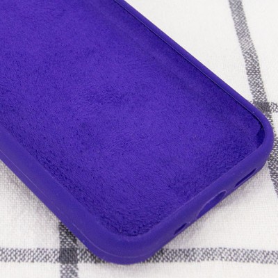 Чохол Silicone Case Full Protective (AA) NO LOGO для Apple iPhone 14 Pro Max (6.7") Фіолетовий / Ultra Violet Чохол Silicone Case Full Protective (AA) NO LOGO для Apple iPhone 14 Pro Max (6.7") Фіолетовий / Ultra Violet