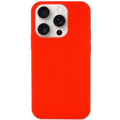 Чохол Silicone Case Full Protective (AA) NO LOGO для Apple iPhone 14 Pro Max (6.7") Червоний / Red Чохол Silicone Case Full Protective (AA) NO LOGO для Apple iPhone 14 Pro Max (6.7") Червоний / Red