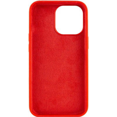 Чохол Silicone Case Full Protective (AA) NO LOGO для Apple iPhone 14 Pro Max (6.7") Червоний / Red Чохол Silicone Case Full Protective (AA) NO LOGO для Apple iPhone 14 Pro Max (6.7") Червоний / Red