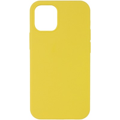 Чохол Silicone Case Full Protective (AA) NO LOGO для Apple iPhone 15 Plus (6.7") Жовтий / Yellow Чохол Silicone Case Full Protective (AA) NO LOGO для Apple iPhone 15 Plus (6.7") Жовтий / Yellow