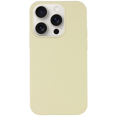Чохол Silicone Case Full Protective (AA) NO LOGO для Apple iPhone 15 Pro (6.1") Жовтий / Mellow Yellow Чохол Silicone Case Full Protective (AA) NO LOGO для Apple iPhone 15 Pro (6.1") Жовтий / Mellow Yellow