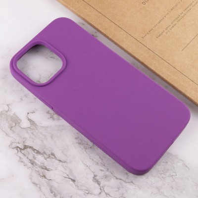 Чохол Silicone Case Full Protective (AA) NO LOGO для Apple iPhone 15 Pro (6.1") Фіолетовий / Grape Чохол Silicone Case Full Protective (AA) NO LOGO для Apple iPhone 15 Pro (6.1") Фіолетовий / Grape