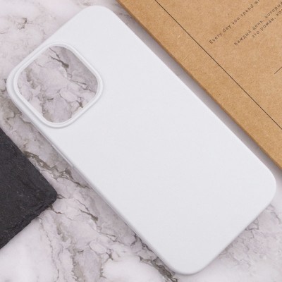 Чохол Silicone Case Full Protective (AA) NO LOGO для Apple iPhone 16 (6.1") Білий / White Чохол Silicone Case Full Protective (AA) NO LOGO для Apple iPhone 16 (6.1") Білий / White