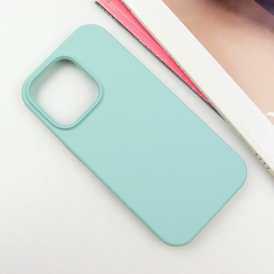 Чохол Silicone Case Full Protective (AA) NO LOGO для Apple iPhone 16 (6.1") Бірюзовий / Beryl Чохол Silicone Case Full Protective (AA) NO LOGO для Apple iPhone 16 (6.1") Бірюзовий / Beryl